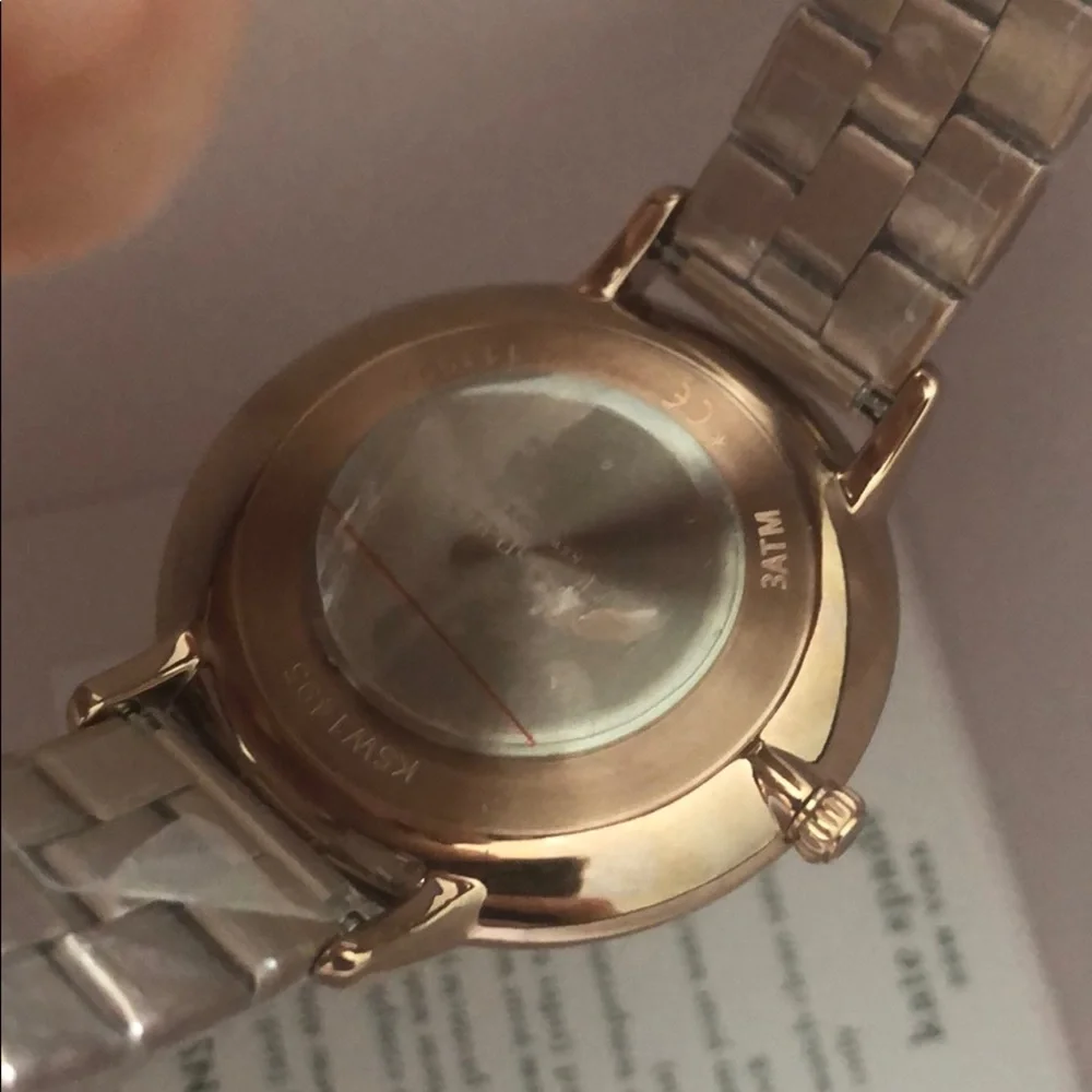 Kate Spade morning side pink gold tone stainless